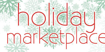 Great vendors lined up for our Holiday Marketplace–Saturday, November 7th from 10:00am-2:30pm