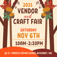Come to our Vendor Fair–Saturday, Nov 6th