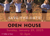 Come to our OPEN HOUSE Sunday, Jan 29th 12-2pm
