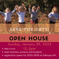 Come to our OPEN HOUSE Sunday, Jan 29th 12-2pm