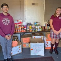 Two opportunities to give to the local community in October through the NJHS…