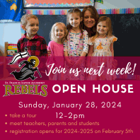 Come to our OPEN HOUSE, Sunday Jan 28th 12-2pm
